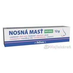 MedPharma NOSNÁ MASŤ NATURAL 12 g
