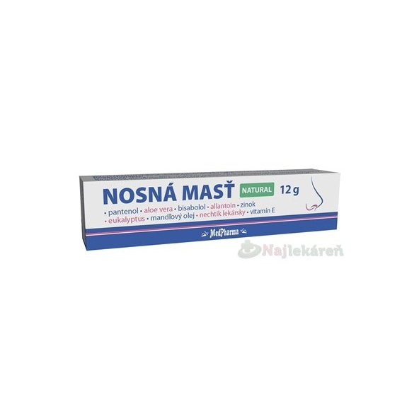 MedPharma NOSNÁ MASŤ NATURAL 12 g