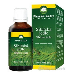 Pharma Activ Sibírska Jedľa kvapky na dýchacie cesty 50 ml