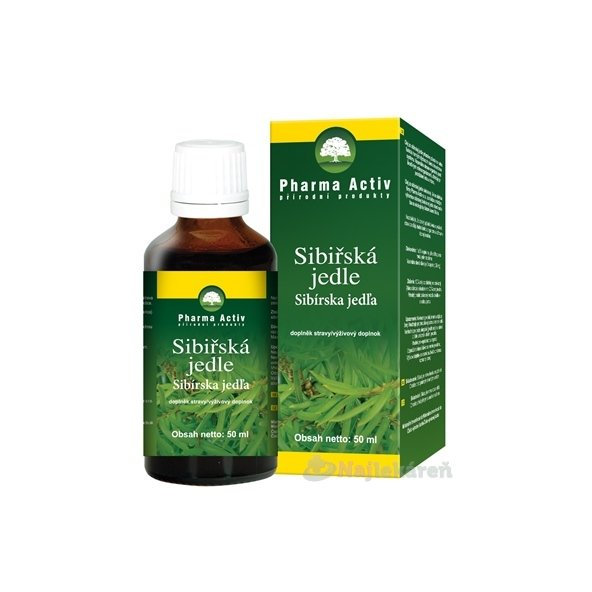 Pharma Activ Sibírska Jedľa kvapky na dýchacie cesty 50 ml