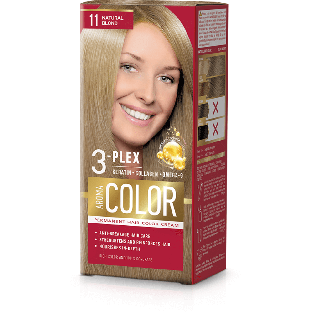 E-shop Farba na vlasy - prírodný blond č.11 Aroma Color