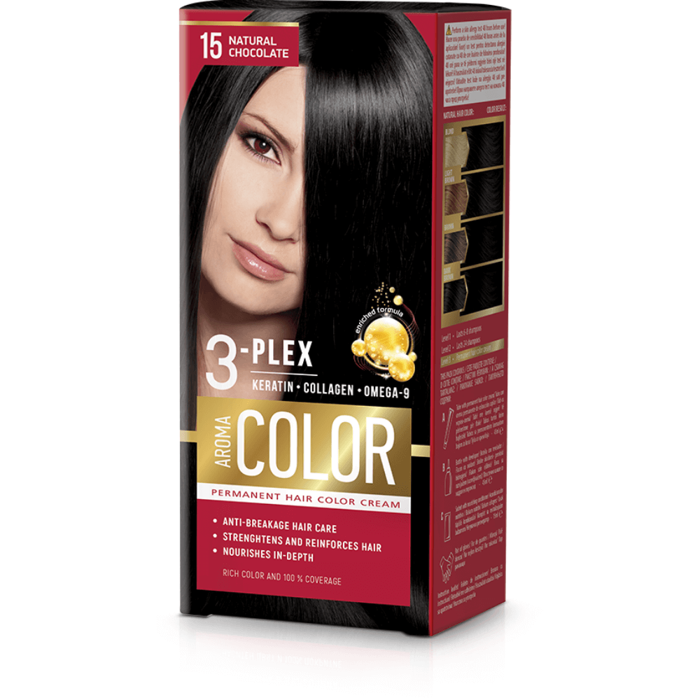E-shop Farba na vlasy - prírodná čokoláda č.15 Aroma Color