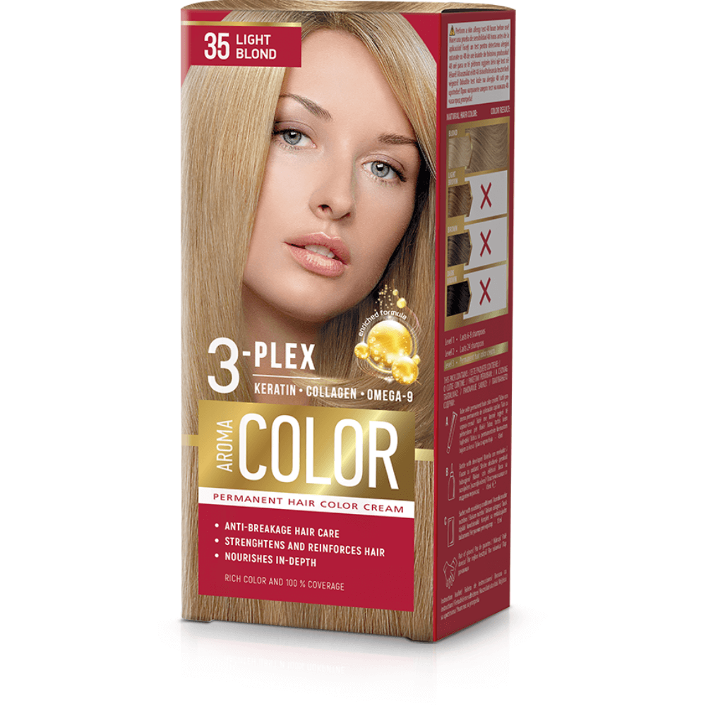 E-shop Farba na vlasy - svetlý blond č. 35 Aroma Color