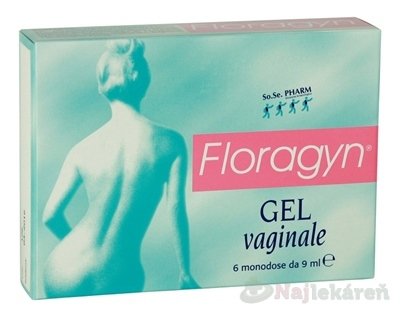 E-shop Floragyn zvlhčujúci vaginálny gél 6x9ml