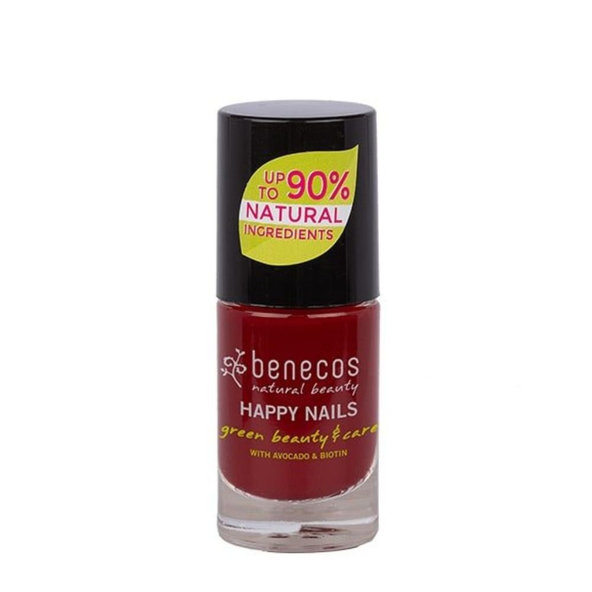 Lak na nechty Cherry Red 8 Free Benecos 5 ml