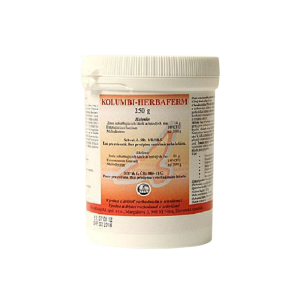 Kolumbi - Herbaferm prírodná náhrada antibiotických prípravkov pre holuby 250g