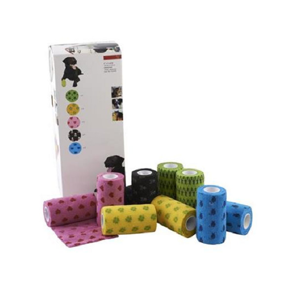 Bandáž KRUUSE Fun-Flex Pet pre zvieratá 5 cm x 4,5 m, 10ks