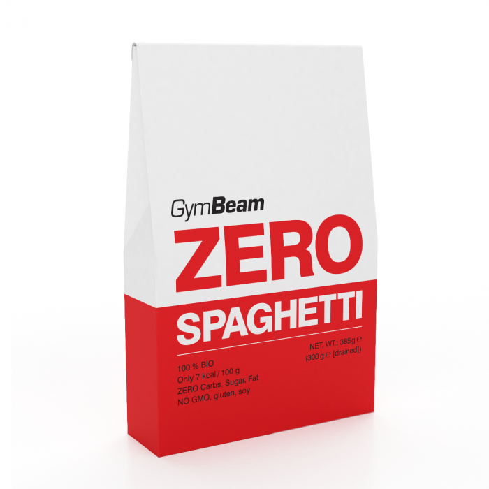 E-shop BIO Zero Spaghetti 385 g – GymBeam 20 x 385 g