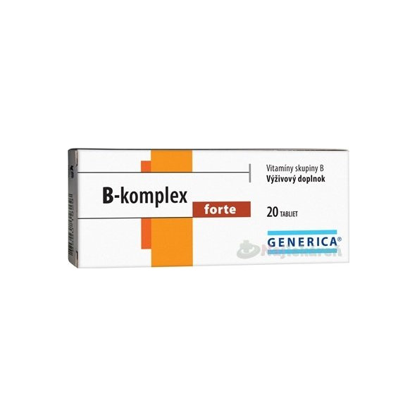 GENERICA B-komplex forte, 20 ks