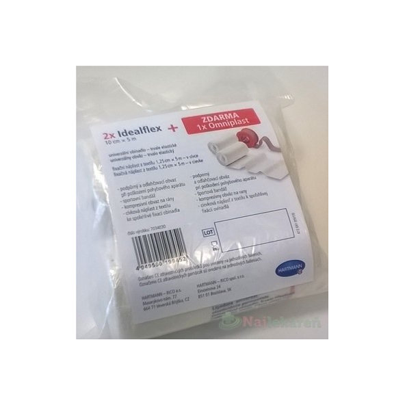 IDEALFLEX ovínadlo, univerzálne elastické 2 ks + omniplast  zadarmo 1ks