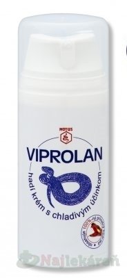 E-shop VIPROLAN, hadí krém s chladivým účinkom na svaly a kĺby 50 ml