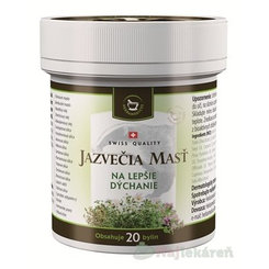 Jazvečia masť na lepšie dýchanie 125 ml