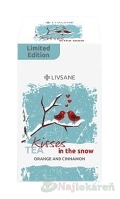 E-shop LIVSANE TEA Kisses in the snow ovocný čaj so škoricou a pomarančovou kôrou 20x2 g