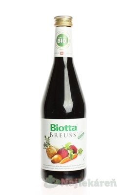 E-shop Biotta BIO šťava BREUSS zeleninová 500 ml