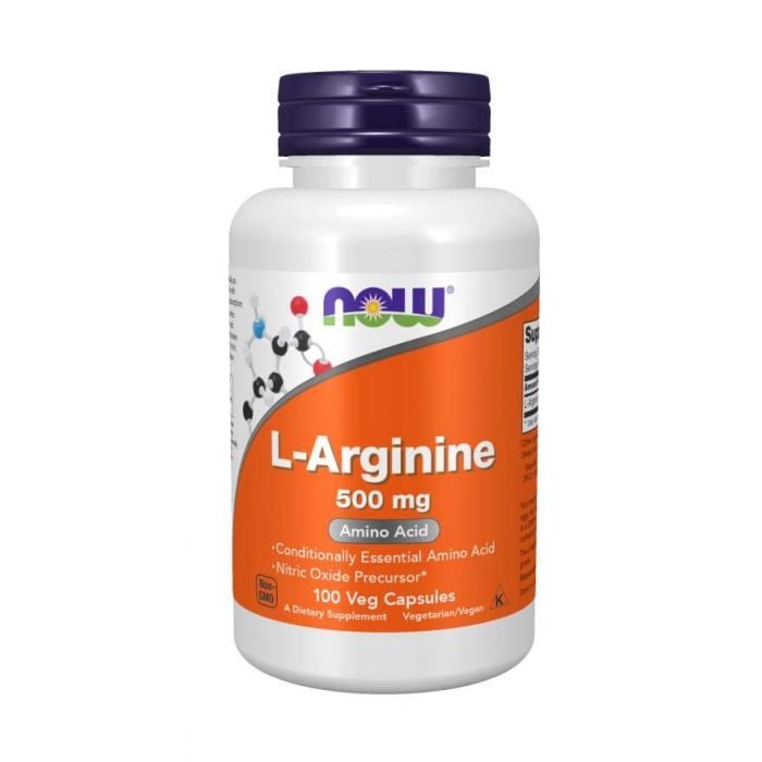 E-shop L-Arginín 500 mg - NOW Foods, 250cps