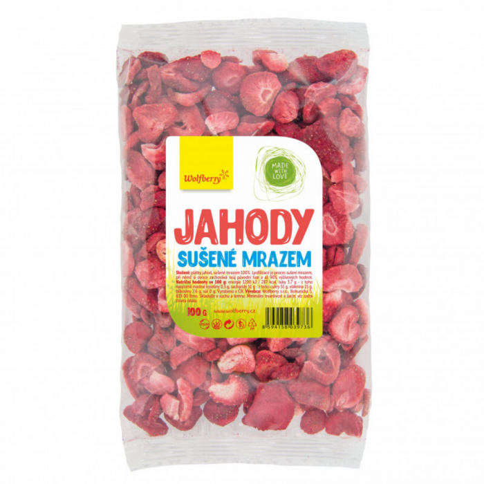 E-shop Jahody lyofilizované - Wolfberry 16 x 100 g