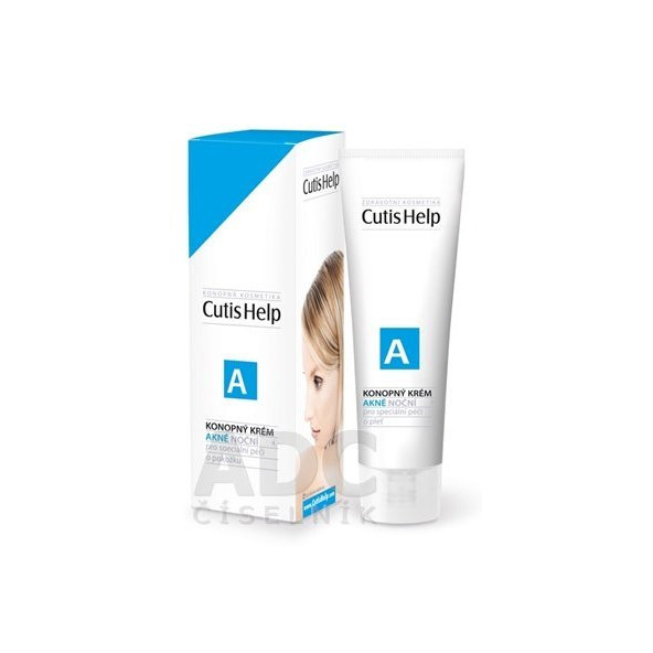 CutisHelp konopný krém AKNÉ nočný 30 ml