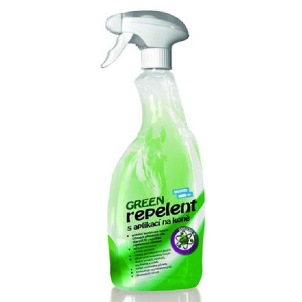 Repelent GREEN sprej s aplikáciou na kone 750ml