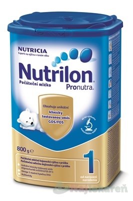 E-shop Nutrilon 1 Pronutra počiatočné mlieko 800g