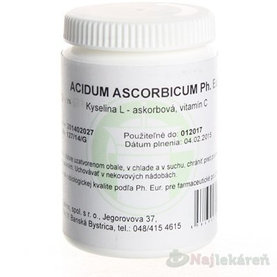 ACIDUM ASCORBICUM Ph.Eur. - GALVEX plv 100g