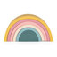 PETITE&MARS Hračka silikónová skladacia TAKE&MATCH Rainbow Intense Ochre 12m+