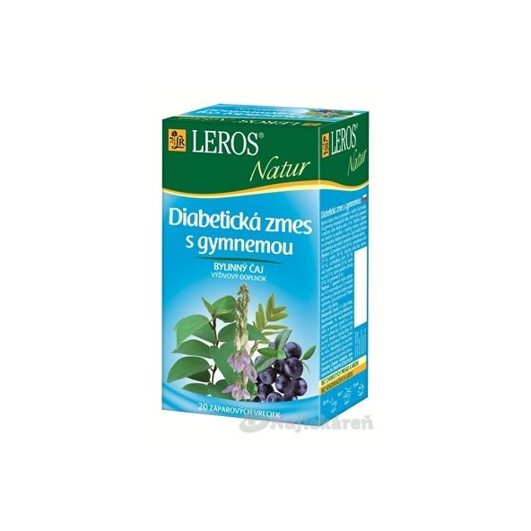 LEROS NATUR GLUKOHERBAL S GYMNEMOU, 20x1g