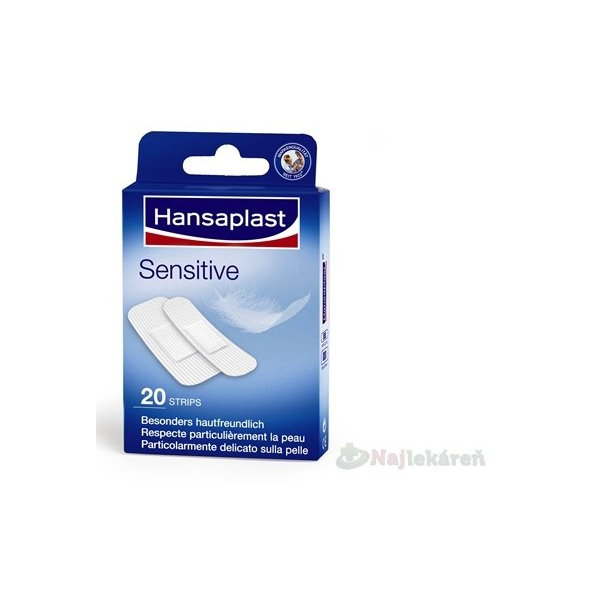 Hansaplast Sensitive hypoalergénna náplasť 20ks
