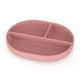 PETITE&MARS Tanierik silikónový deliaci oválny Take&Match Dusty Rose 6m+