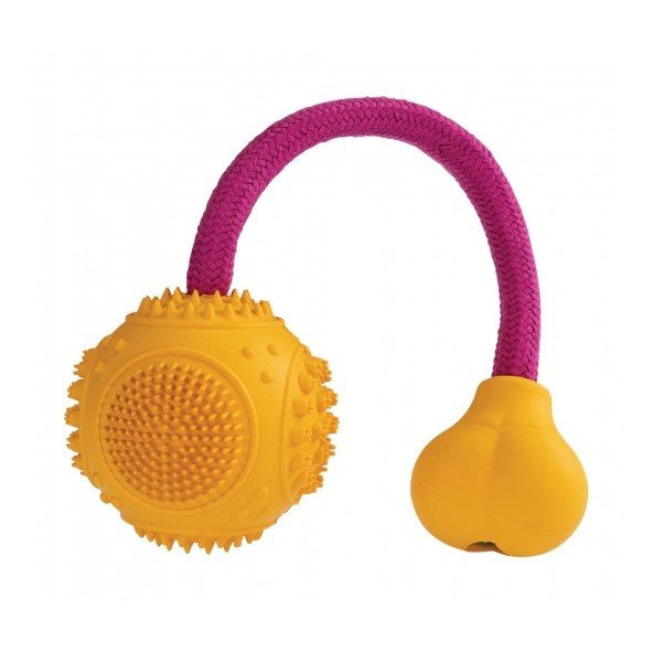 HIP HOP DOG HHD Dent.lopta s lanom 7.5cm- mata