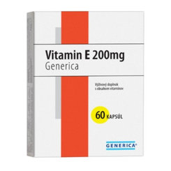 Generica Vitamín E 200 I.U. 60 kapsúl