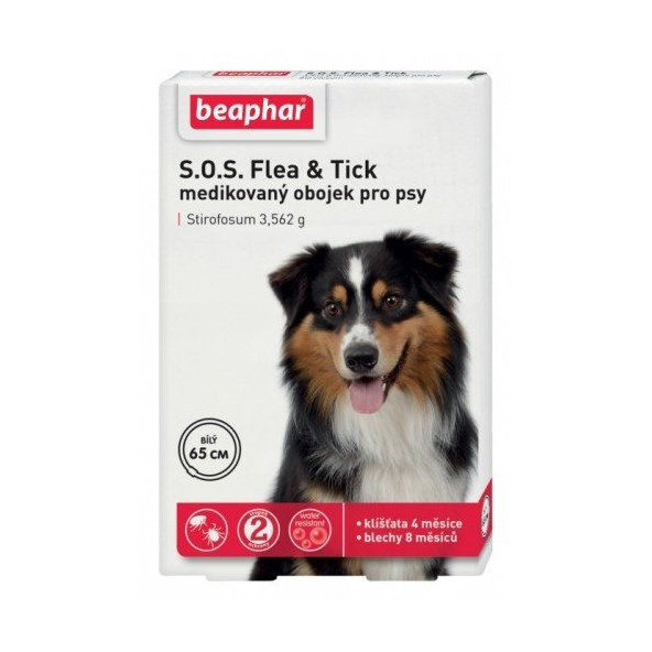 Beaphar SOS Antipar. obojok BEAPHAR 65cm