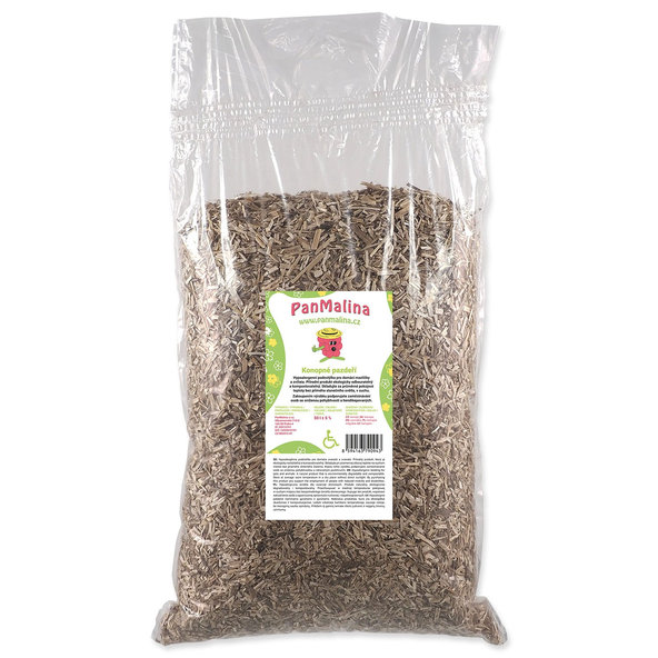 Podstielka PanMalina z konopného pazderia 50l