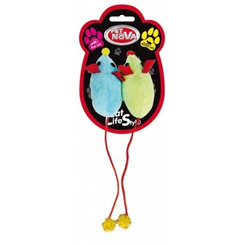 Pet Nova CAT mouseset 4 hračka pre mačky farebné myšky 2ks