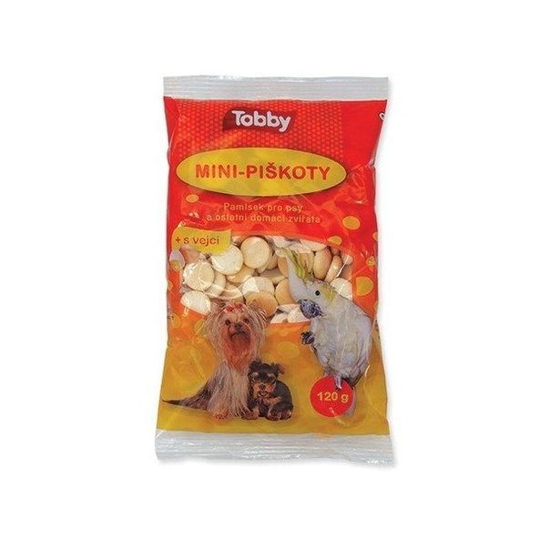 Piškóty Tobby mini 120g