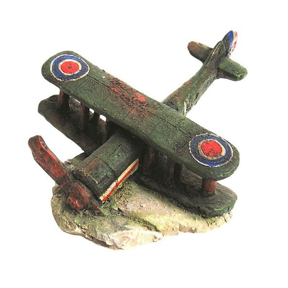 Happet dekorácia do akvária vrak lietadla 16.5cm