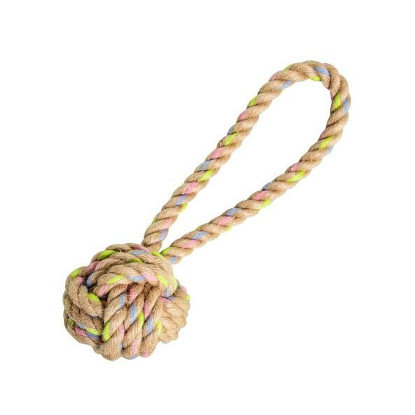 HIP HOP DOG HHD pretahovadlo prírodná juta 20cm/ 140g