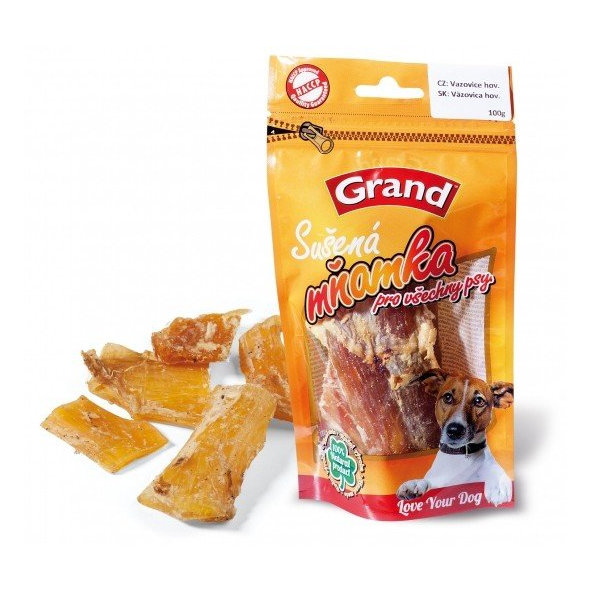 GRAND - pamlsky GRAND sušený hovadzí vaz 100g