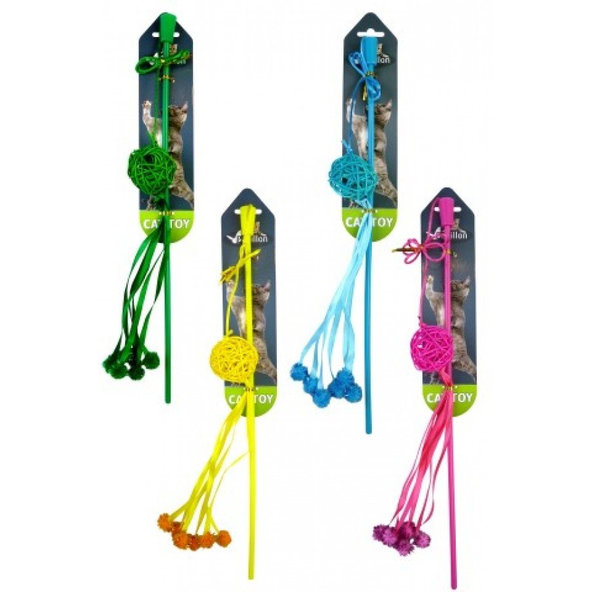 Papillon Udicka s loptou - hracka pre macky