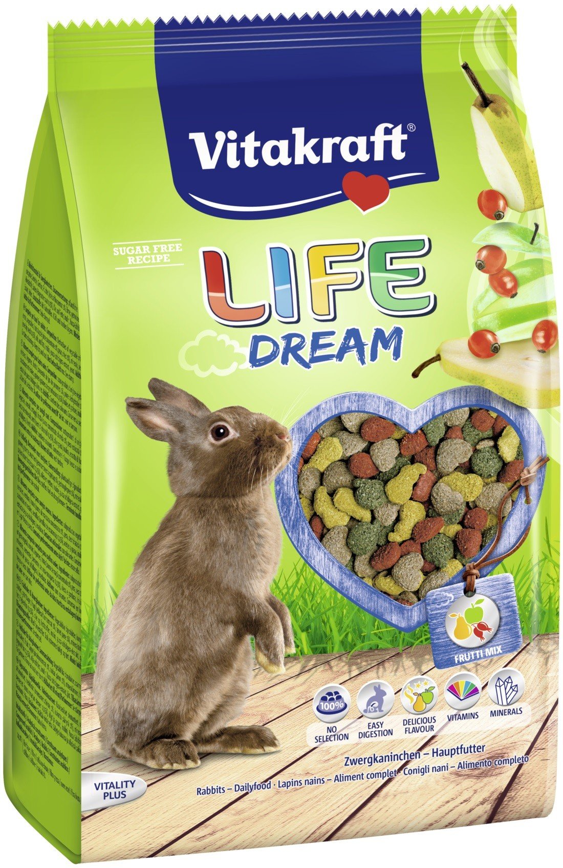 E-shop Vitakraft VK Life dream rabbit 600g /5/