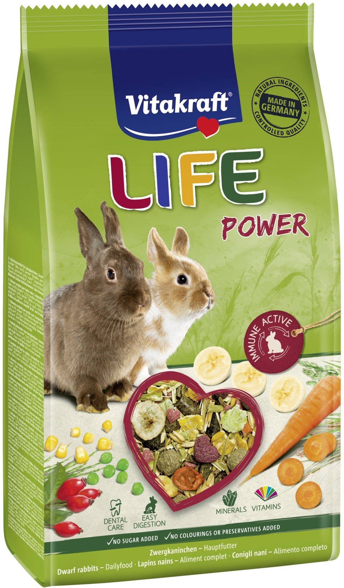 E-shop Vitakraft VK Life PowerFood Rabbits 600g/5