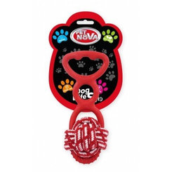 Pet Nova TPR ROPETOY RED hračka pre psy 20cm