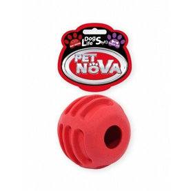 Pet Nova TPR FOODBALL RED hračka pre psy lopta 6cm