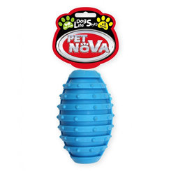 Pet Nova TPR RUGBYBALL PINK hračka pre psy 10cm