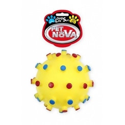 Pet Nova VIN DENTBALL XL hračka pre psy lopta ježko žltá 12cm