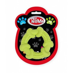 Pet Nova TPR SPECIALRING YELLOW hračka pre psy žltý kruh 10,5cm