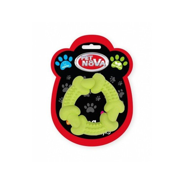 Pet Nova TPR SPECIALRING YELLOW hračka pre psy žltý kruh 10,5cm