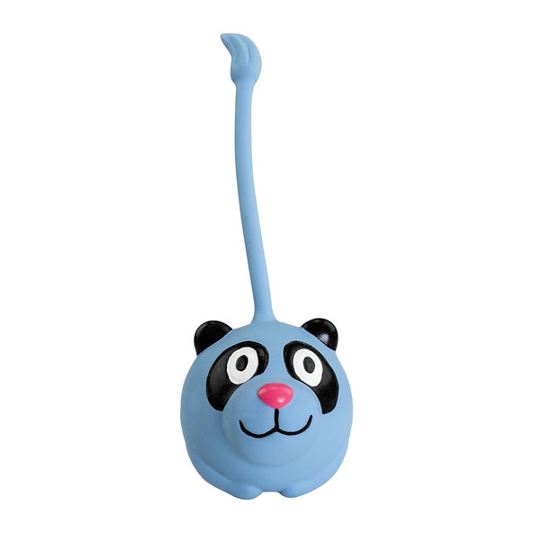 HIP HOP DOG HHD Panda lopticka s vysokým chvostíkom 8x20cm, so zvukom,  latex