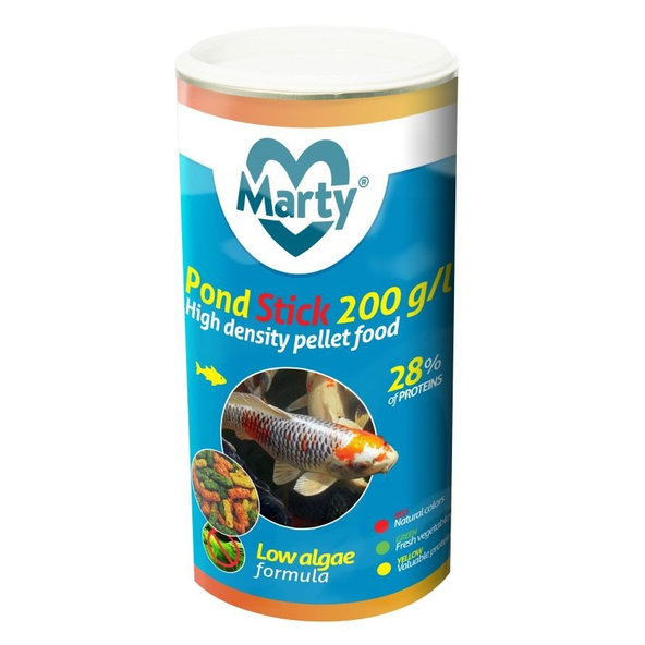 MARTY PondStick krmivo pre jazierkové ryby 1l/200g