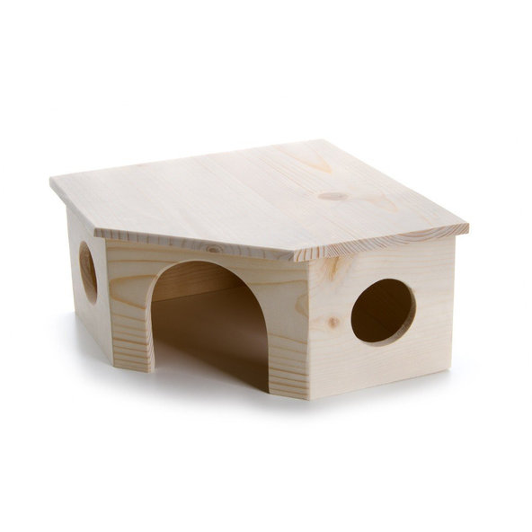 JK animals Domcek rohový - králik 26x26x13 cm