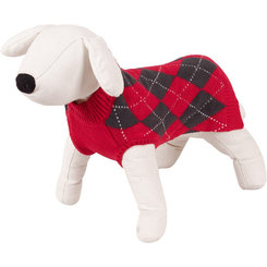 Happet Sveter cervený L-35cm